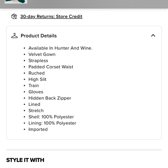 Fashion Nova Bronze Strapless Sequin Dress - Picture 7 of 7